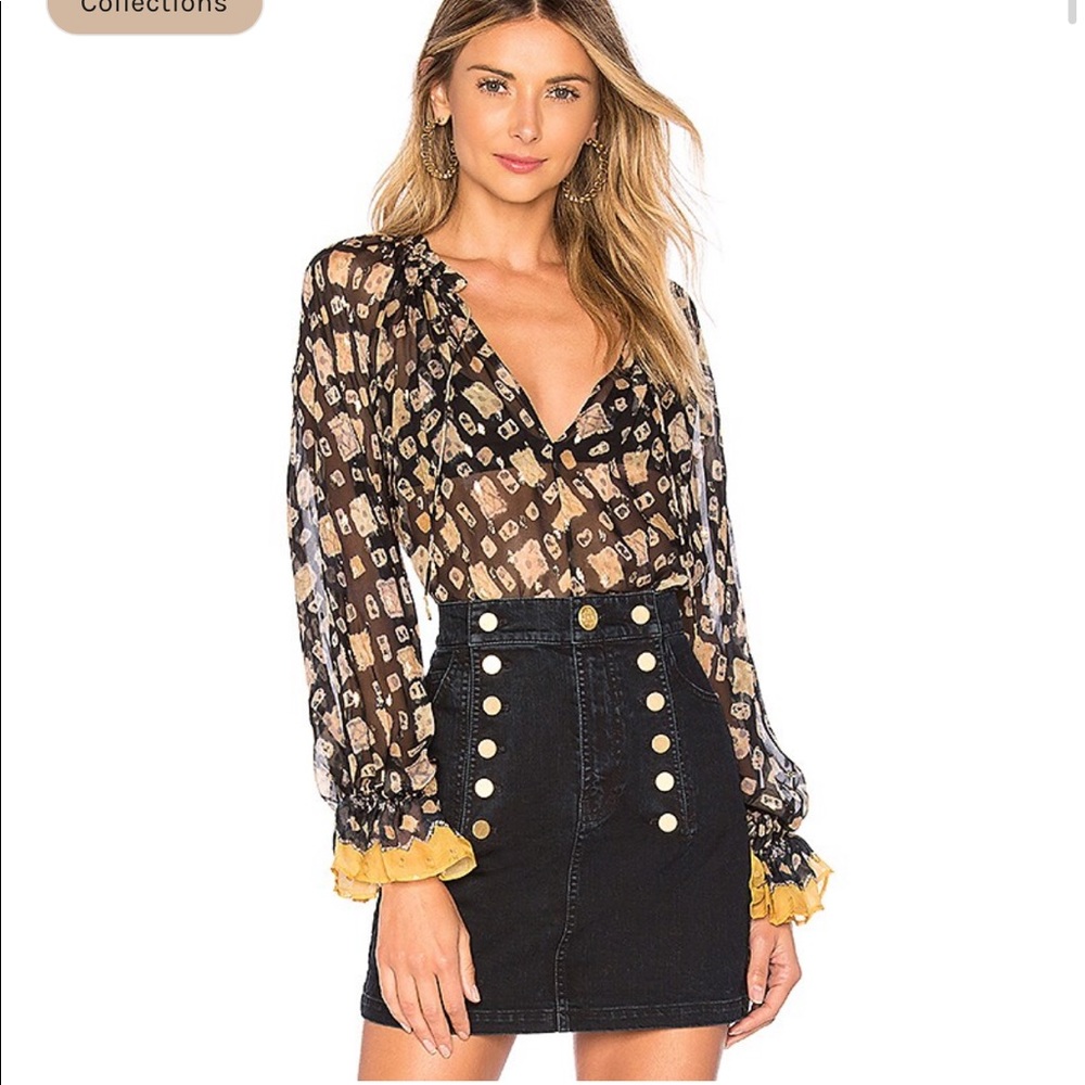 NWOT Ulla Johnson Nailah Blouse